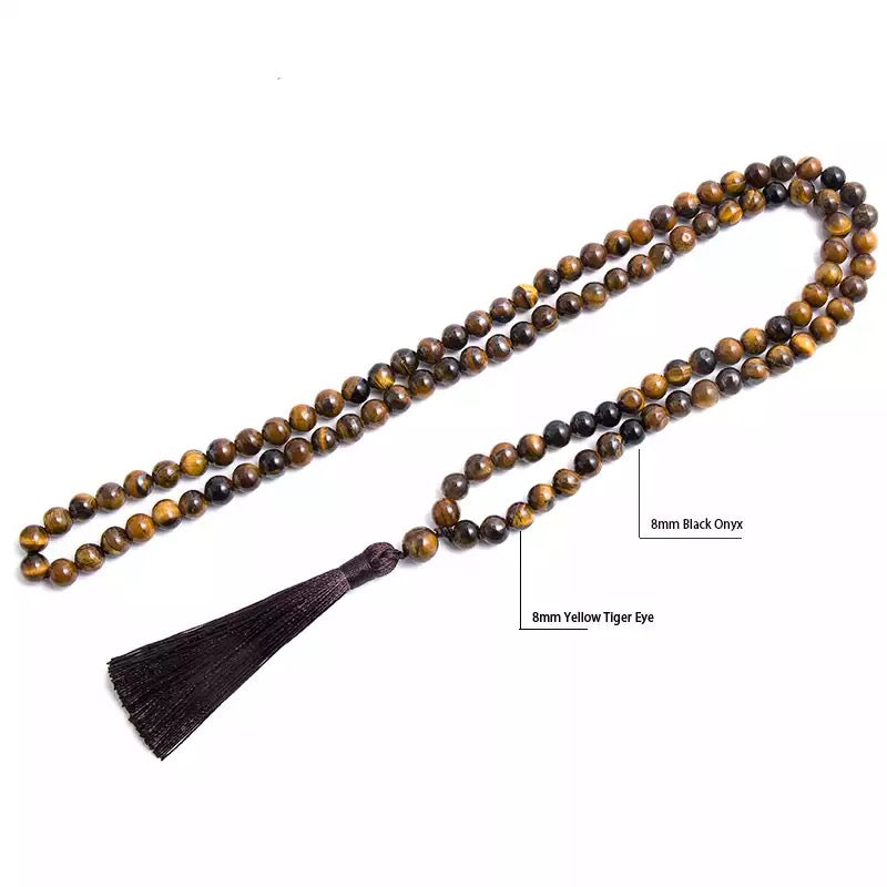 COLLAR PIEDRA OJO DE TIGRE