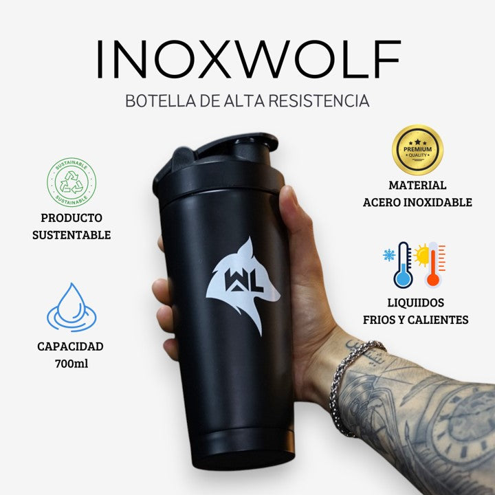 Beneficios Shaker térmico Inoxwolf 700 ml WolfLevel