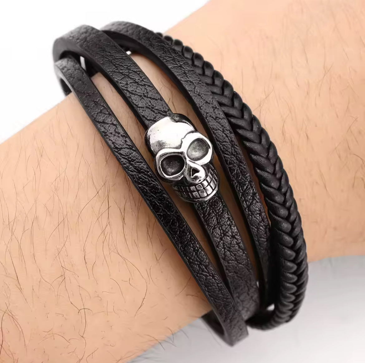 SKULL BLK