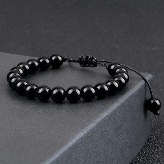 PULSERA ONYX CUENTAS DE 8MM