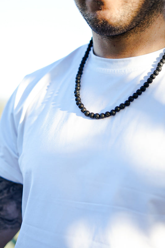 COLLAR ROCA VOLCANICA