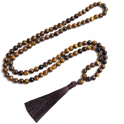 COLLAR PIEDRA OJO DE TIGRE